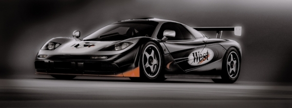 Photograph Chris Bailey Mclaren F1 on One Eyeland